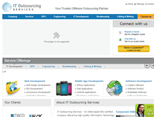 Tablet Screenshot of itoutsourcingservices.com